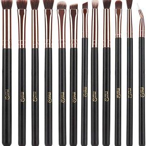 MSQ Eye Makeup Brushes 12pcs Rose Gold Eyeshadow Makeup Brushes Set